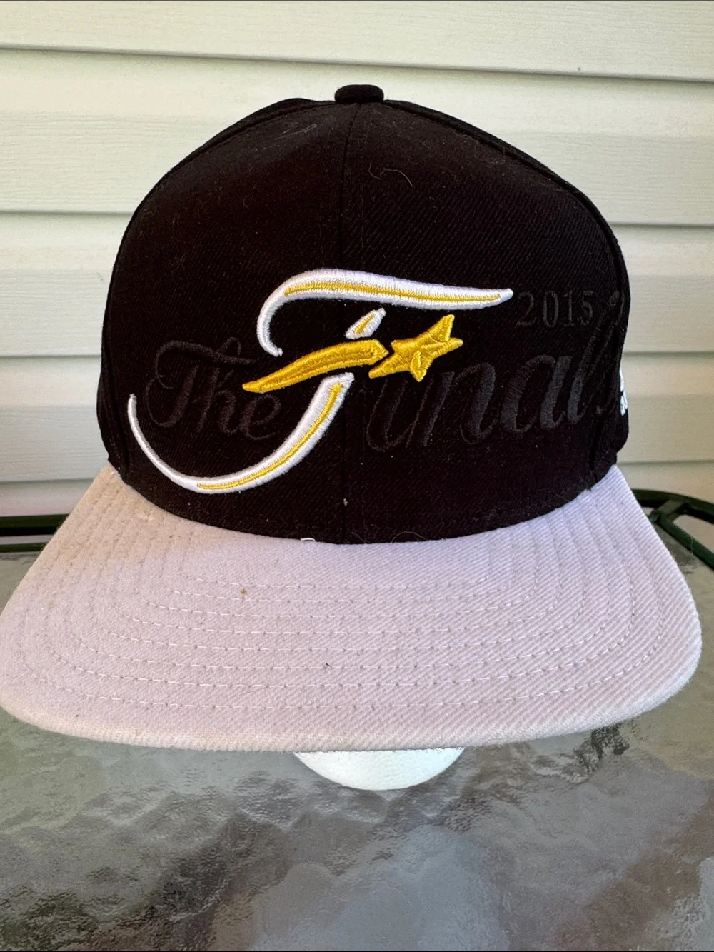 Adidas 2015 The Finals Golden State Basketball Snap-back Hat